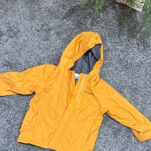 Columbia Kids Bright Yellow Raincoat